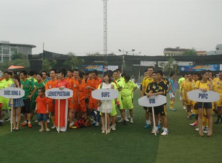 Bóng đá,cúp Hồ Gươm,khai mạc