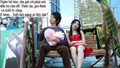 Đàn ông,phụ nữ,cưa cẩm,tán gái