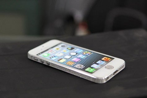 iphone 5,iPhone 5 đúc bằng vàng nguyên khối,DVS DIGITAl,Công ty cổ phần dịch vụ số,iPhone 5 Mạ Vàng