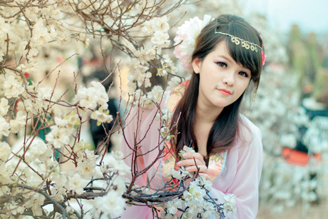 Cosplay,Vườn hoa Nhật Tân,Nữ sinh Hà thành