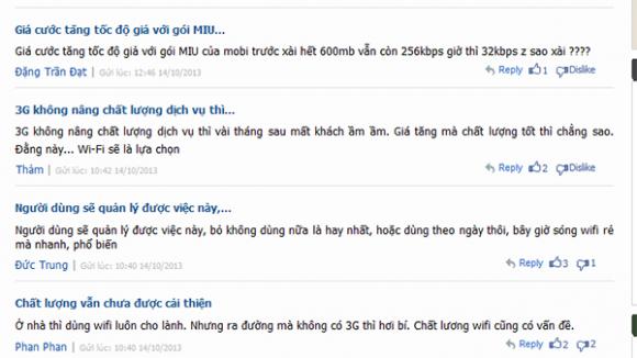 Cước 3g,Viettel,MobiFone,Vinaphone 