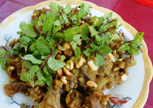ẩm thực,món ngon từ diềm heo