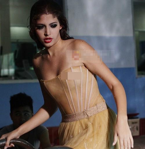Người mẫu Andrea Aybar,Tây Ba Nha,Hot girl,Lộ ảnh nóng,Scandal