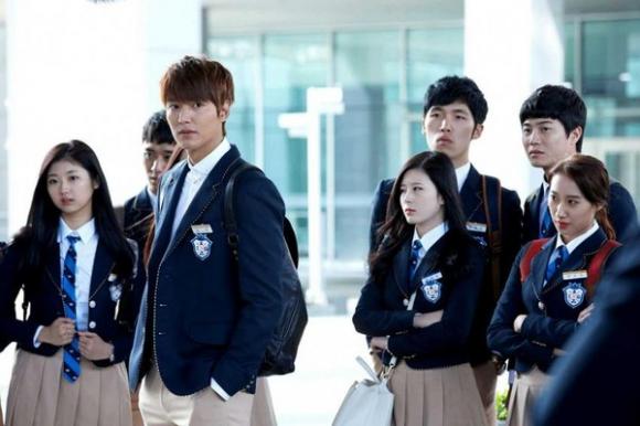 THE HEIRS,NHỮNG NGƯỜI THỪA KẾ,LEE MIN HO,PARK SHIN HYE,KIM WOO BIN,HÀN QUỐC,ĐỐI ĐẦU,TRANG PHỤC GÁI ĐẸP,DIỄN VIÊN