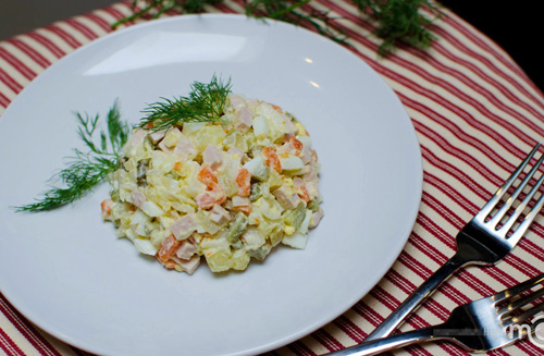 món salad Nga,salad ngon,địa chỉ ăn ngon,