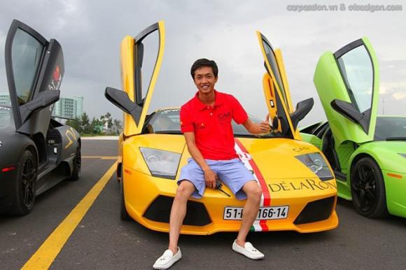 Cường Đô La,Hồ Ngọc Hà,Siêu xe của Cường Đô La