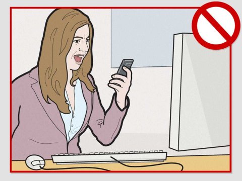 phép lịch sự khi dùng điện thoại 