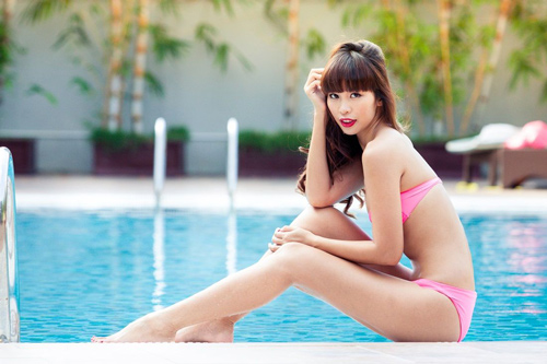Hà Anh,Siêu mẫu Hà Anh,Hà Anh bikini