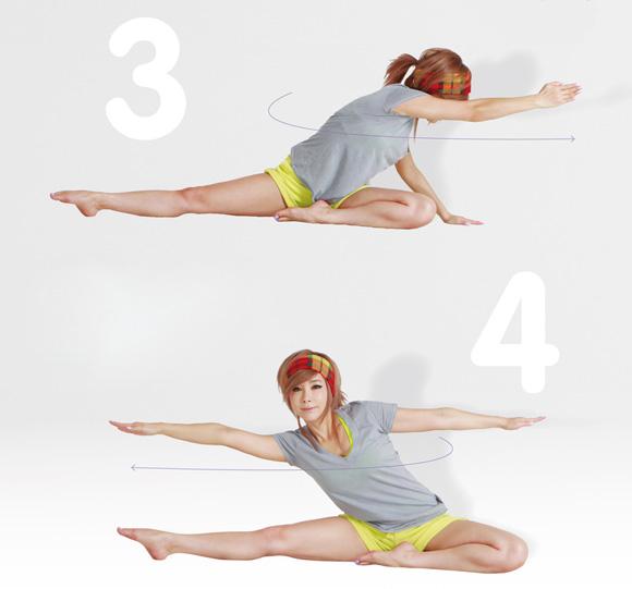 bài tập thể dục,4 bài tập thể dục,giảm mỡ,vòng 2,vòng 2 thon gọn,săn chắc,làm đẹp