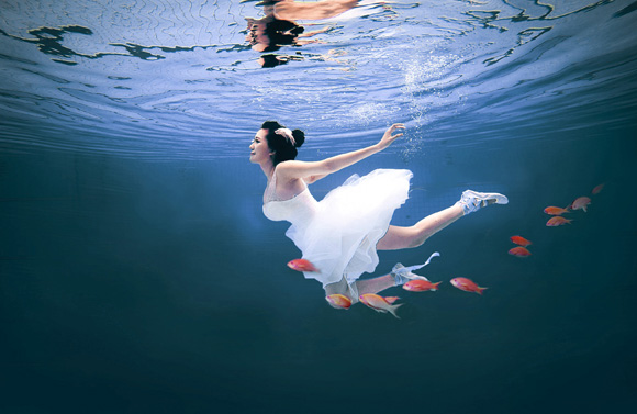 Trào lưu giới trẻ,Đời sống trẻ,Trào lưu chụp ảnh dưới nước,Giới trẻ việt