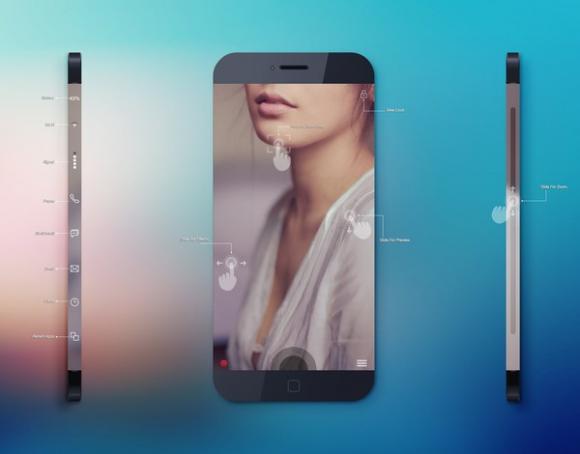 nhóm CTFO,thiết kế iPhone 6,nhận diện... bằng mắt,không viền màn hình