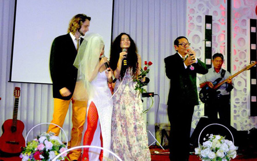 Showbiz việt,Đám cưới sao việt,Lâm Chí Khanh,Lam Trường,Lê Kiều Như,Đăng Khôi