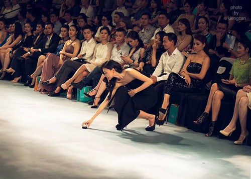 Ngô Thanh Vân,Elle Fashion Show 2014,Vân Ngô
