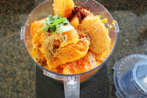 Món ăn ngon,Bí đỏ nhồi
