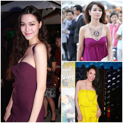 Thời trang sao việt,Mỹ nhân việt,Hoàng Yến,Elly Trần,Thu Minh
