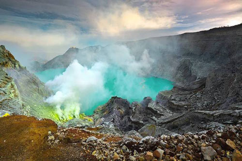 Du lịch Indonesia,Núi lửa Kawah Ijen