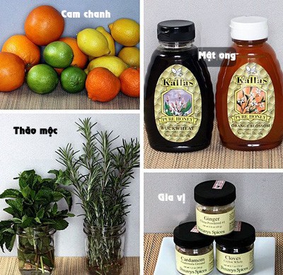 cách đơn giản để ngâm chanh mật ong 