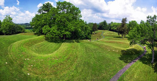 Serpent Mound,Gò rắn,Du lịch nước mỹ