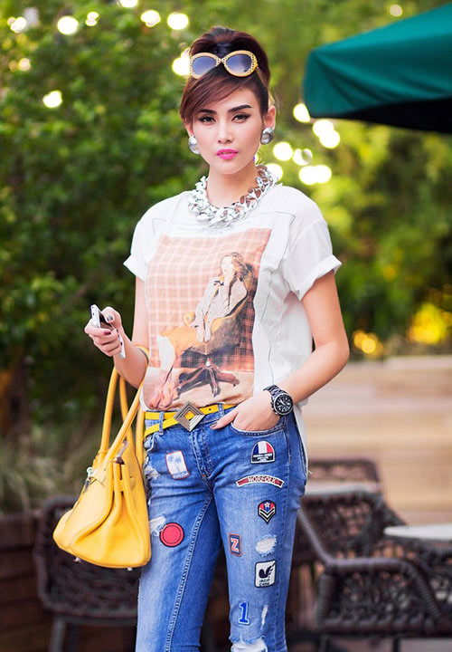 Võ Hoàng Yến,Siêu mẫu Hoàng Yến,thời trang sao việt
