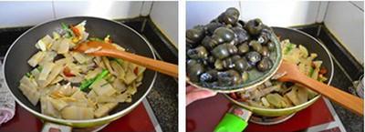 Ốc nấu măng,ốc,móng ngon