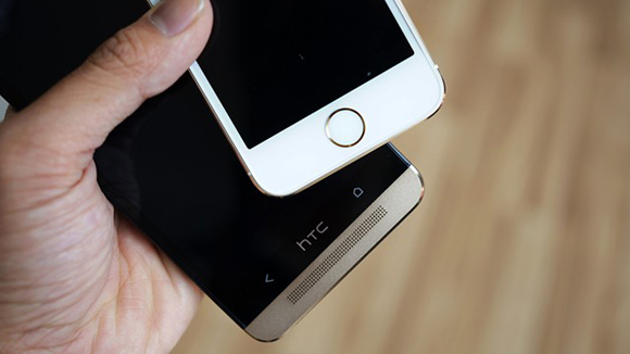 iPhone 5S Gold,HTC One vàng,Smartphone Cao cấp