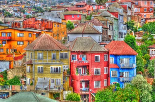 Thành phố du lịch,Thành phố Valparaiso,Phố ô bay ở Agueda
