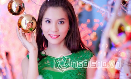 Diễn viên Châu Kha, người đẹp Châu Kha, Diễn viên Châu Kha đón Giáng sinh