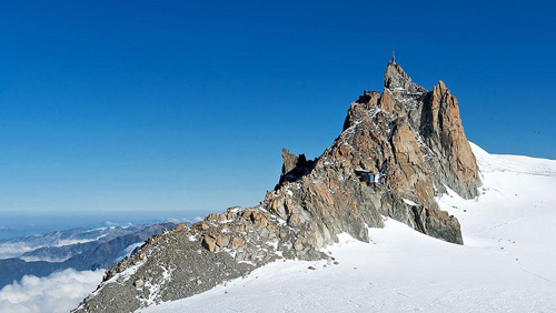 Nóc nhà của châu Âu,Step Into The Void,Núi Aiguille du Midi