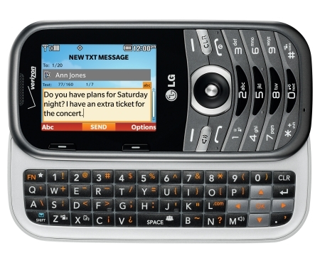LG Cosmos 3,Alcatel Authority,Huawei Pal,ZTE Groove,LG Envoy II,Samsung Gravity Q,Alcatel One Touch Evolve