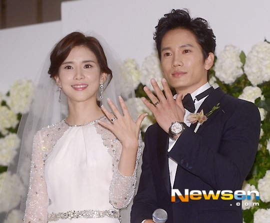 Đám cưới sao hàn,Lee Bo Young,Ji Sung,Lee Hyo Ri,Lee Byung Hun