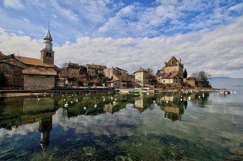 Làng cổ Yvoire,Du lịch Pháp,Hồ Geneva