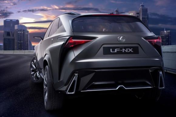LF-NX,LF-NX phiên bản sản xuất,Lexus,triển lãm Geneva