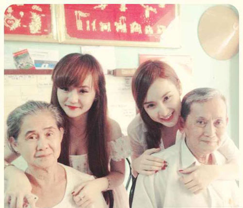 Sao việt,sao việt đón tết,Angela Phương Trinh,Mỹ Tâm,Thu Minh