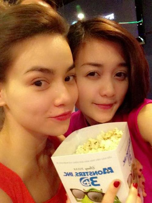Sao việt,sao việt đón tết,Angela Phương Trinh,Mỹ Tâm,Thu Minh