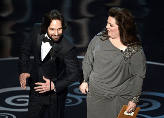 Oscar 2013,Jennifer Lawrence,Kristen Stewart,Life Of Pi