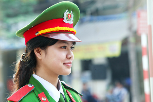 Hot girl Hồng Nhung,Hotgirl Cảnh sát,Công Hồng Nhung