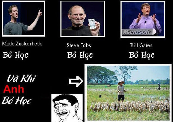 Chết cười với ảnh chế học đường