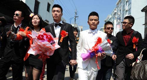 Chuyện lạ 4 phương,chuyện lạ thế giới,phi thường,Đám cưới đồng tính