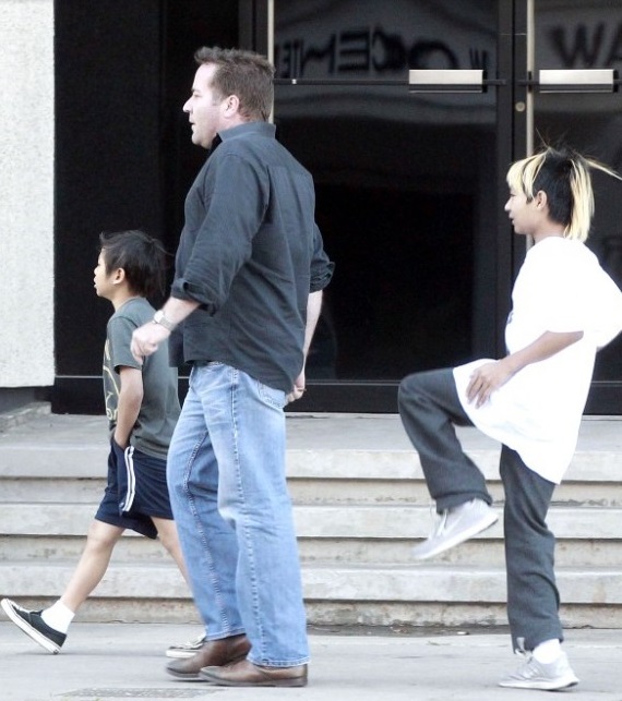 Angelina Jolie 2013,Brad Pitt, Pax Thiên,Nhóc tì của sao