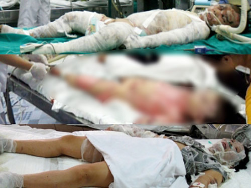 vụ án mạng thương tâm, thiêu sống cả gia đình,Đốt cháy cả nhà con trai