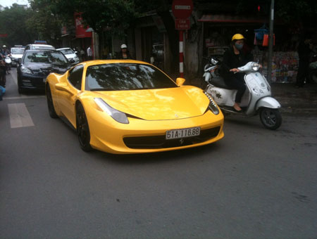 Ferrari 458 Italia,Cường đô la,siêu xe của Cường Đô La