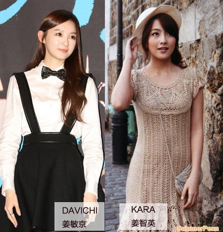 Park Ji Yeon,Kim Tae Hee,Kara,After School,Song Ji Hyo,Han Ji Min,mỹ nhân hàn