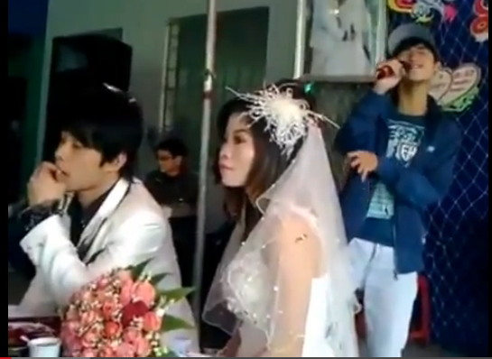 Cư dân mạng,cộng đồng mạng,hát tặng trong đám cưới người yêu cũ