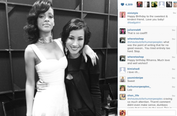 NTK gốc Việt Nini Nguyen,stylist của Rihanna,Nini Nguyen