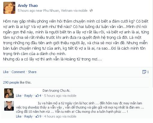 Đan trường 2013,Anh Bo Đan Trường,Ca sĩ Thanh Thảo,Đám cưới Đan Trường