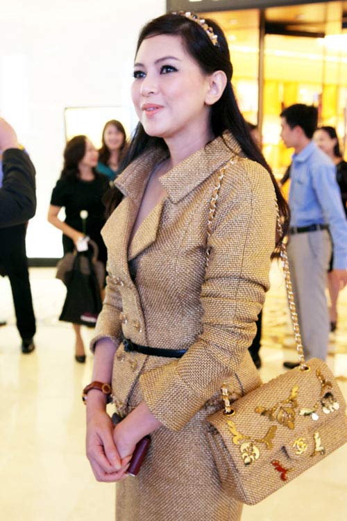 Diễn viên Thủy Tiên,Mẹ Chồng Tăng Thanh Hà,Chủ tịch Imex Pan Pacific,Tăng Thanh Hà 2013
