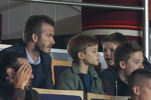 David Beckham,victoria beckham,Gia đình Beck,Brooklyn,Romeo,Harper