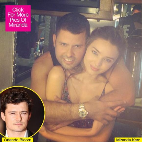 Miranda Kerr,Miranda Kerr cặp bồ,siêu mẫu nội y Miranda Kerr phản bội chồng,nam diễn viên Orlando Bloom.