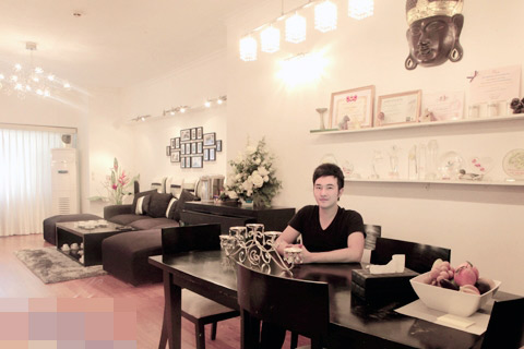 Nhà của sao,Biệt Thự của sao,Ca sĩ Minh Quân