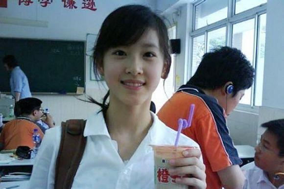 Hot girl Trung quốc,Cô bé trà sữa,hot girl Hạ Đạt,Tôn Văn Đình